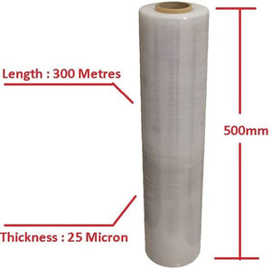 Hand Stretch Wrap Film - Transparent