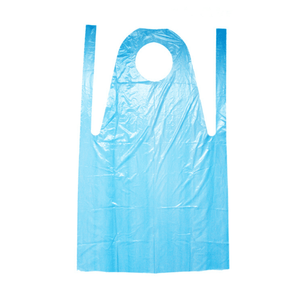 Disposable Blue PE Aprons