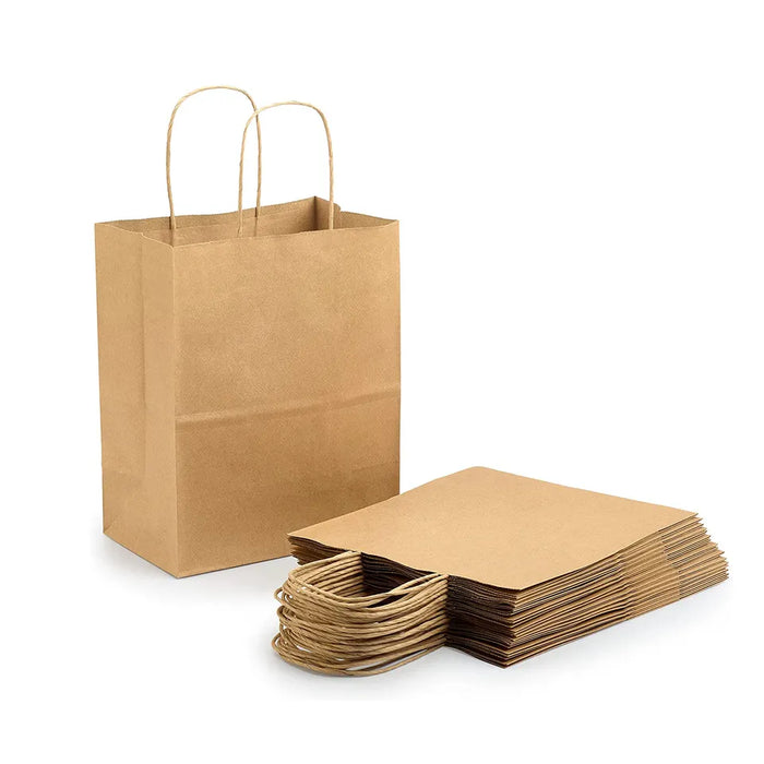 Brown Kraft Bag /Twisted Paper Handle